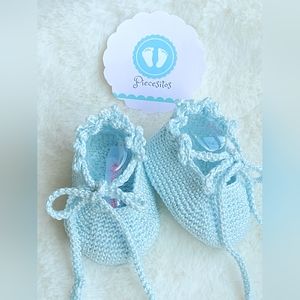 Crochet Baby Girl Shoes